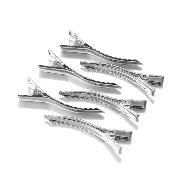 

20 шт. / лот 44 мм клипы одиночный prong alligator hairpin с зубами пустые настройки для diy зажимы для волос база изготовления ювелирных из