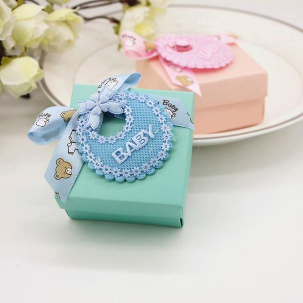 

24pcs tiffany blue earth cover candy boxes baby birthday party birthday gift box1