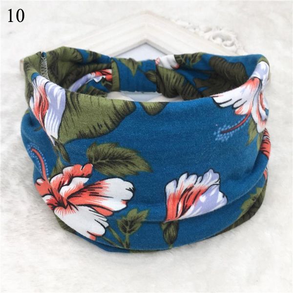 

bohe style women wide headband cotton stretch print hair bands for women sports yoga knotted headwrap turban bandage hairband q sqciet