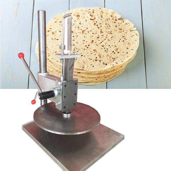 30 cm manual massa pressionando máquina pizza pizza máquina achatar máquina de lambra máquina de folha de folha de pizza pressionar