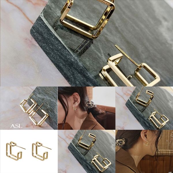 

cxh xinyao fashion transparent glass earrings panda butterfly flower stud earrings for women girl crystal statement earring jewelry, Golden