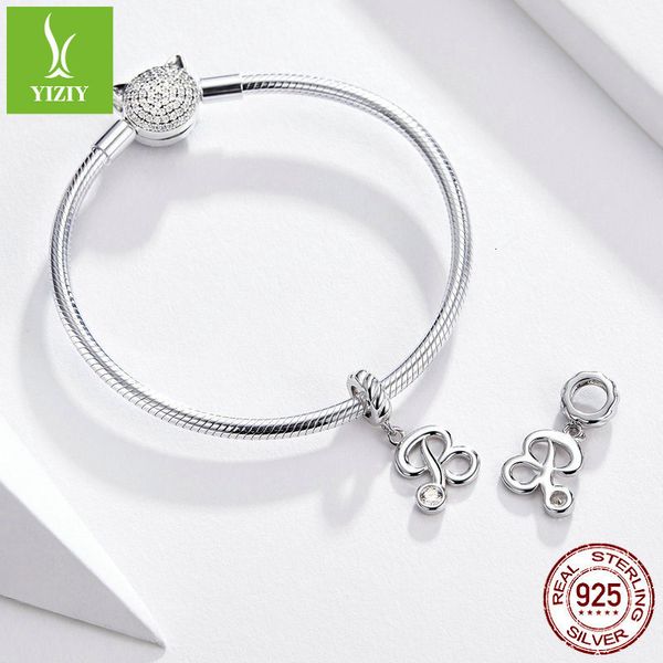 

alphabet 925 sterling silver pendant 26 initial letters handwritten language pendants charm for bracelets and necklace m
