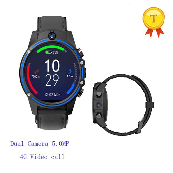 

smart color screen 4g dual camera watch, video call, smart, android, health sports wristband, new dign, 2019