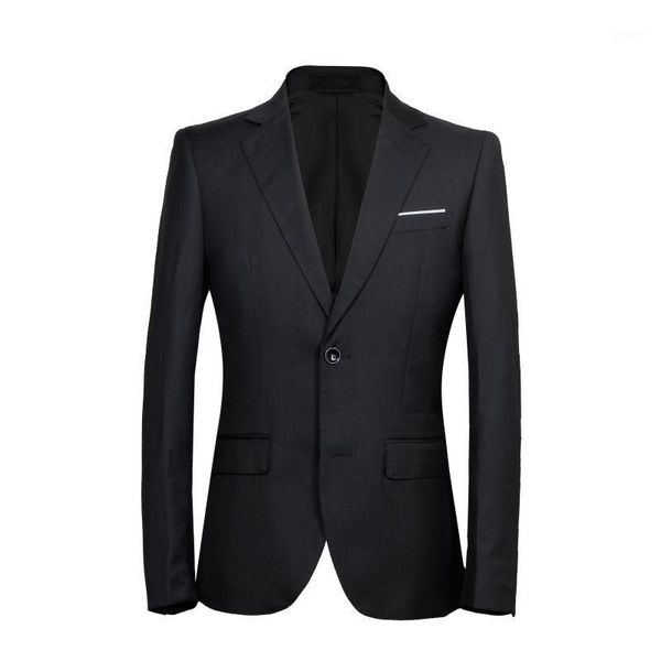 

suit men blazer tuxedo solid color men's suit business coat wedding jacket party traje para novio1, White;black