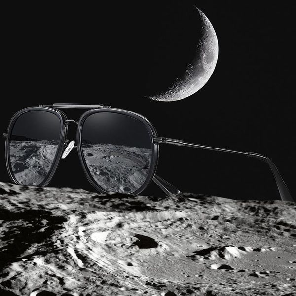 

sunglasses retro pilot polarized men brand designer driveing travel uv400 sun glasses male alloy frame goggles a19, White;black