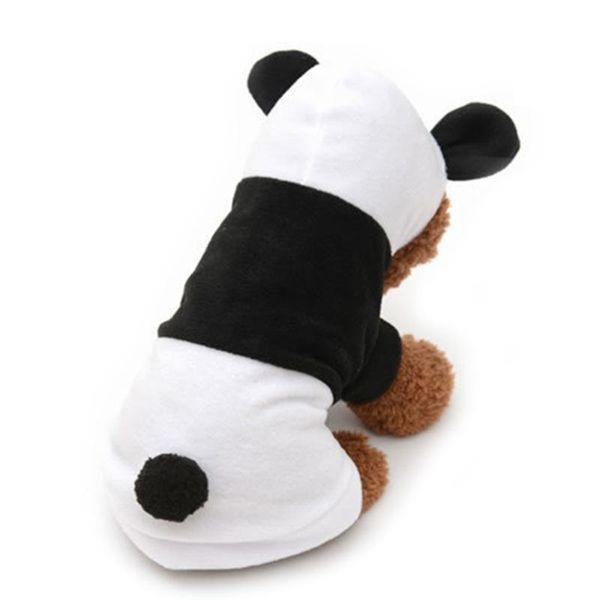 

dog apparel 1pc puppy clothes warm fantastic fancy adorable panda costume for