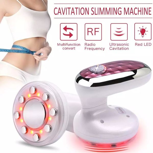 

ems rf cavitation ultrasonic body slimming massager weight loss led radio frequency skin lift tighten beauty device