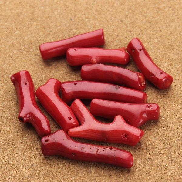 

5pcs/lot irregular natural red coral loose beads tree design branch coral pendant charms for diy necklaces&bracelets w qylckz