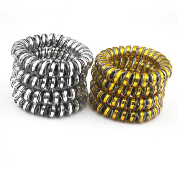 

5.5cm 2 colors hairband accessories rubber rope band telephone wire line gum hair ring headband for women girl q qylrcj