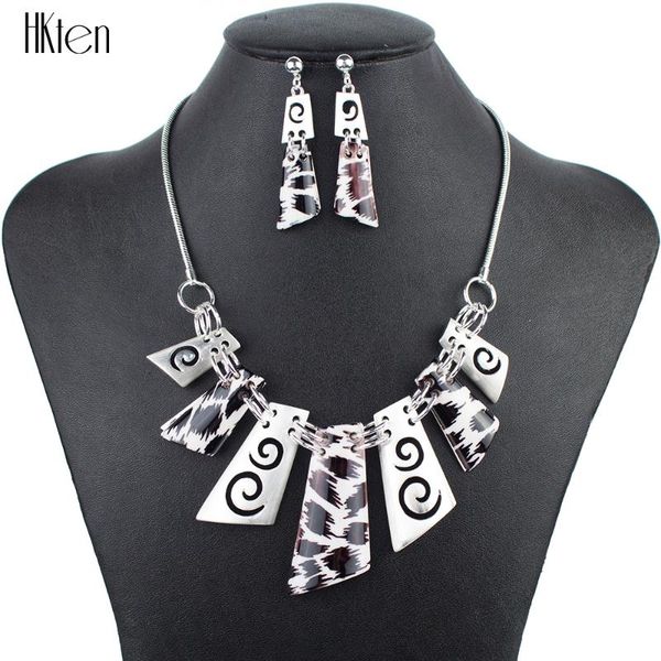 

ms1504187 мода leopard ювелирные изделия универса: женщина ожерелье серьги набор свадебные ювелирные изделия наборы новые высококачественные, Silver