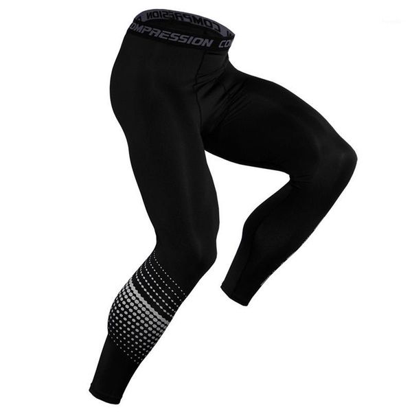 

running pants men dots letter printed quick-dry elastic compression comfortable sports pencil trousers sportswear pants1, Black;blue