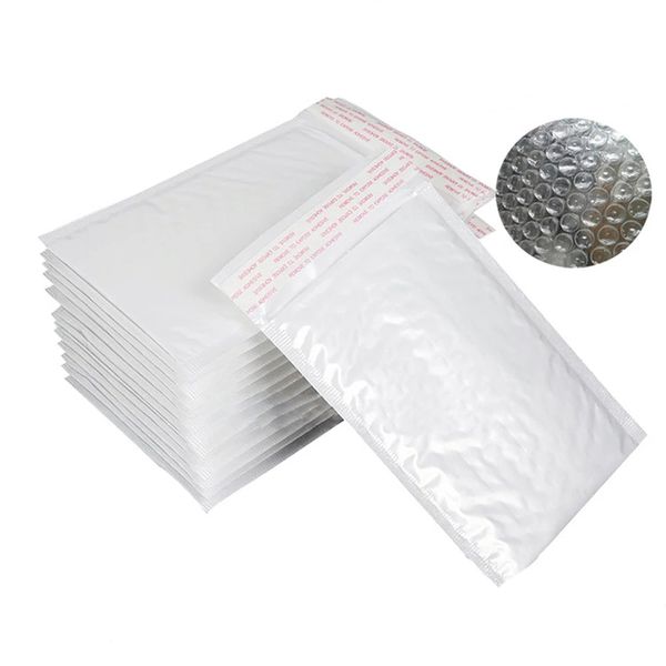

14x16cm white envelope bags self seal mailers padded shipping envelopes with bubble mailing bag shipping packages bag