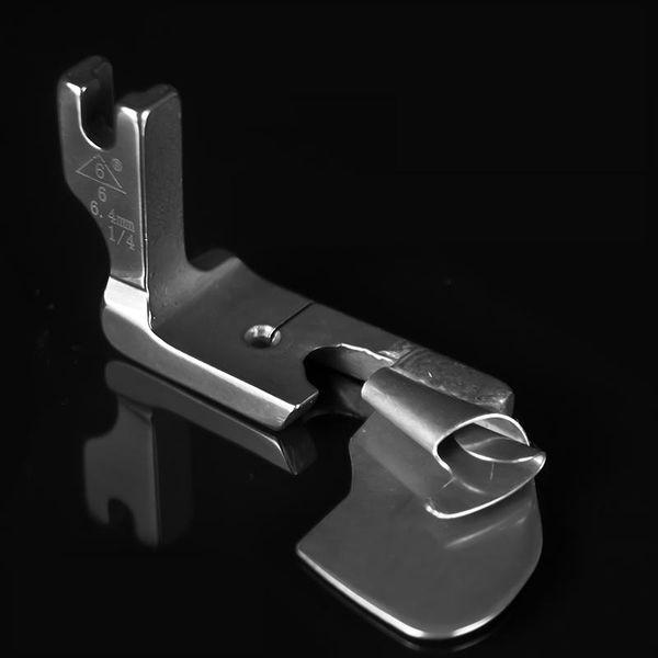 

sewing notions & tools household industrial single needle multi-function machine accessories narrow rolled hem curling presser foot tool, Black