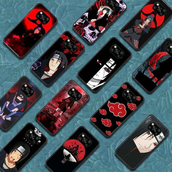 

naruto mobile phone cover is made of a2 a38 9 se 9t 10 10t lite pro super x3, black shell and tpu primer