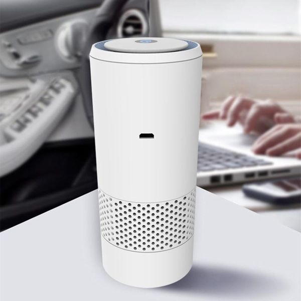 

cross-border 2020 new car air purifier home office desk negative ion purifier amazon oem