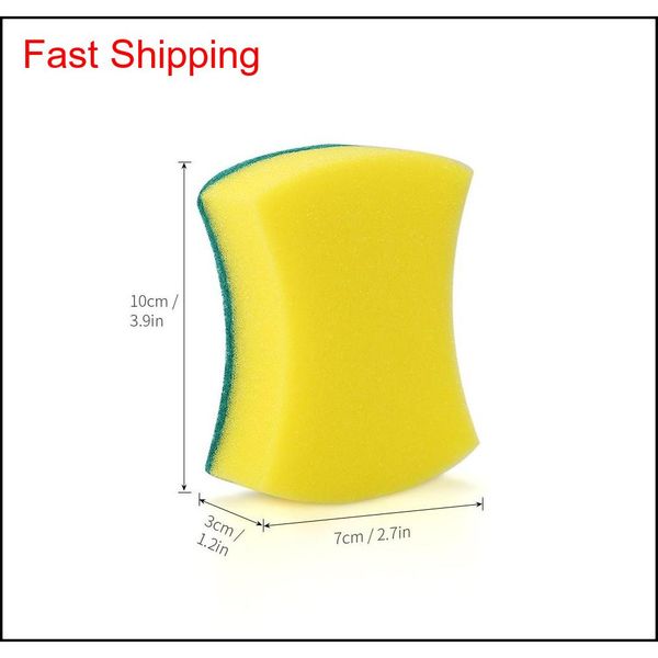 

20pcs sponge scouring pads scrub magic eraser cleaning dish bowl brushe qyldxf pets2010