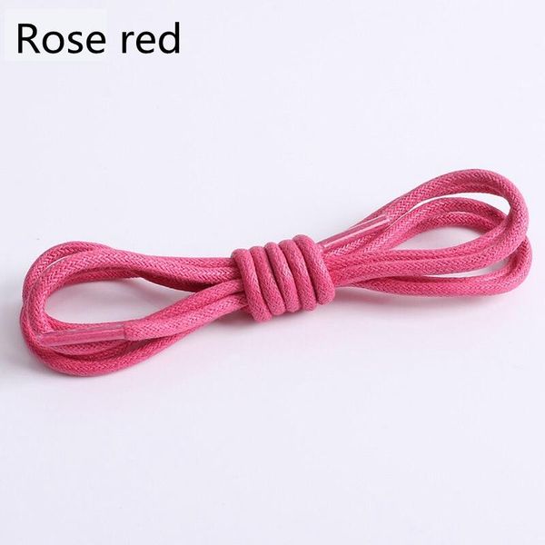 

1 пара хлопчатобумажных вощеных шнурков круглые кожаные водонепроницаемые шнурки для обуви мартин сапоги shoelace 12 цветов shoestring 80 10, White;pink