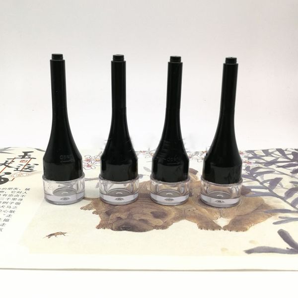 

wholesale empty eyeliner gel tube eye shadow package bottle empty eye cream tubes with makeup brush cosmetic container refillable bottles