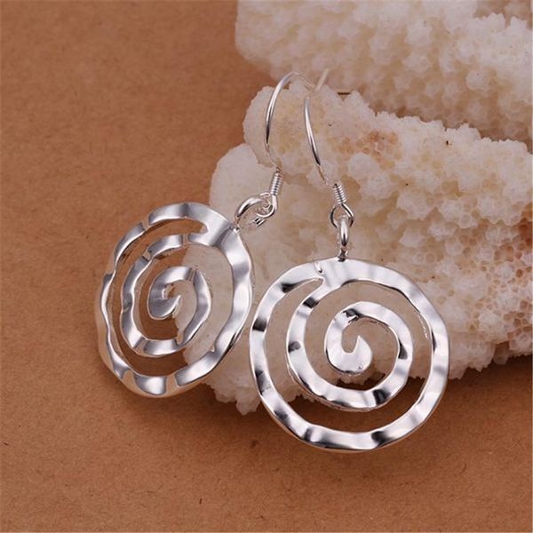 

wedding cute nice women lady noble fashion silver color earrings selling fashion jewelry e353 h sqczst, Golden