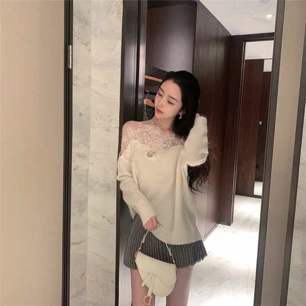 

2020 new autumn and winter long-sleeved high-neck warm knitted sweater l08, Gray
