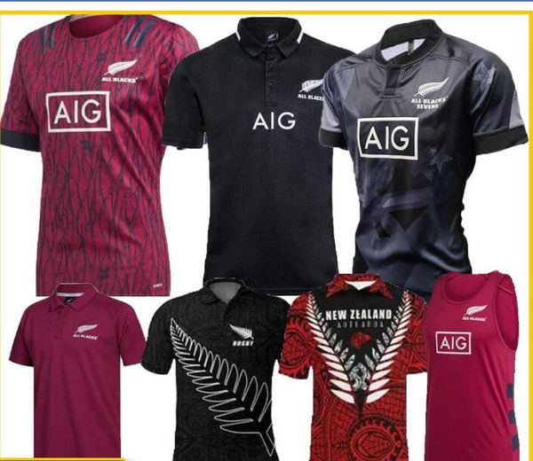 

2020all new black super rugby jerseys sevens rugby shirt maillot camiseta maglia s-5xl, Black;yellow