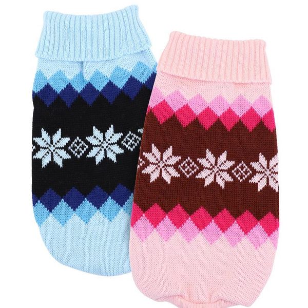 

christmas pet dog clothes warm dog cat sweater soft pet autumn winter coat for small medium dogs chihuahua french sqcpwa