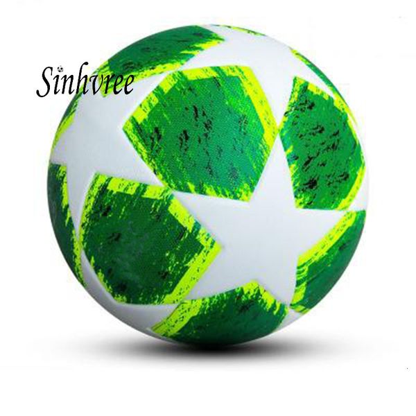 

new designpu slip-resistant standard size 5 football ball soccer balls with