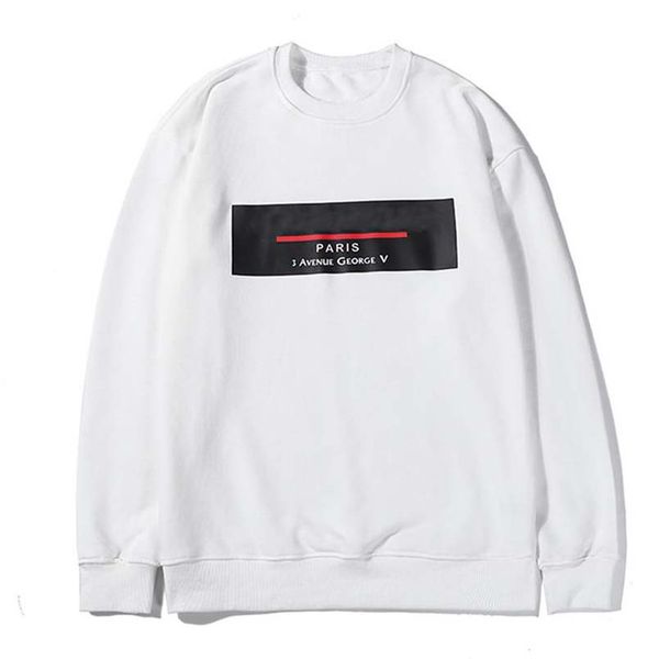 

2022 brand mens fashion warm hoodies couples casual pullover long sleeve street new design ss hip hop cotton safety loose womens luxury hood, Black