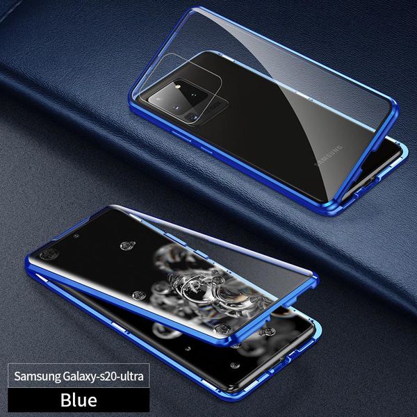 

magnetic double sided glass case for samsung galaxy s20fe s20 s10 s9 s8 plus m21 m31 m51 a51 a71 a70 a50 h jllnfe