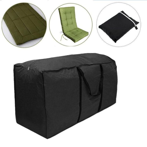 

storage bags waterproof outdoor furniture cushions bag extra large cushion black