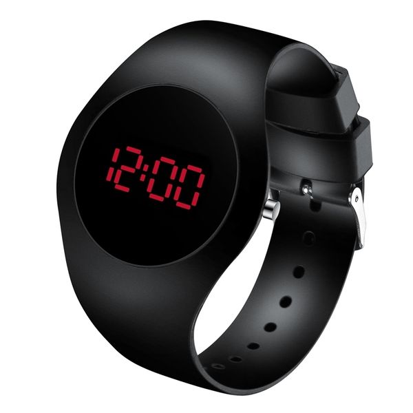 

fashion men watch woman digital relogio masculinoo luminous sensor led student watch waterproof electronic digital watch 201204, Slivery;brown