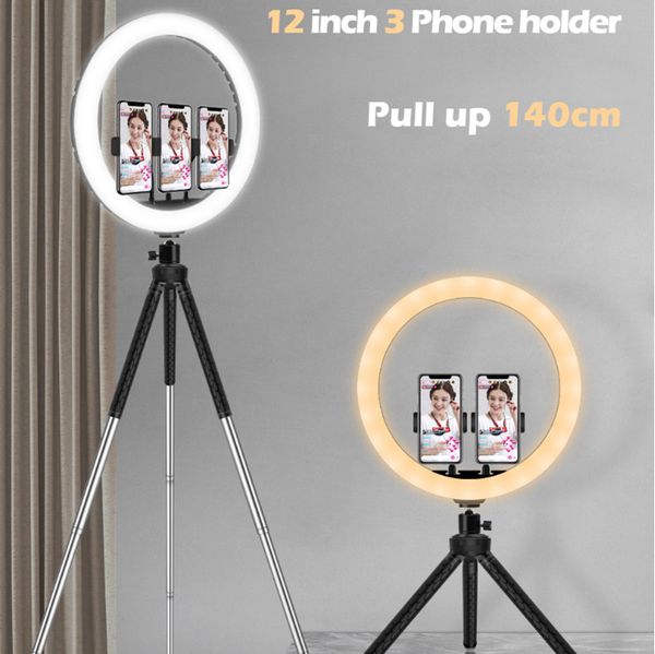 

beauty New product fill light live photography ring selfie light mobile phone stand desktop floor tripod