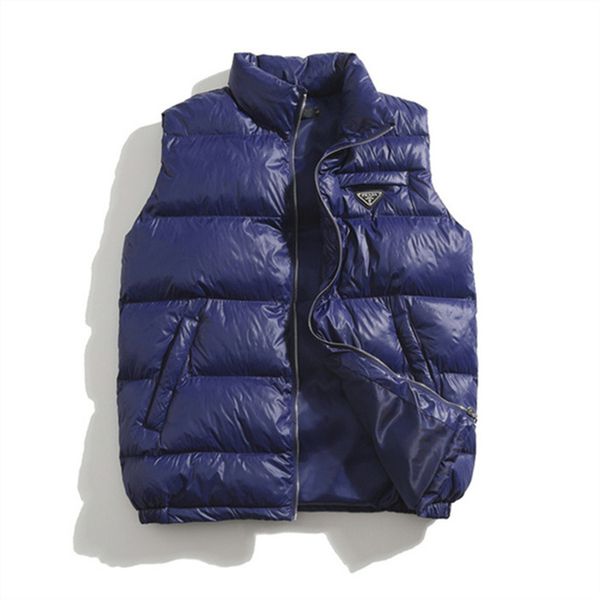 

2022 new men's down jacket vest parka winter warm and thick section hooded coat for men and women fashion vx27, Black;white