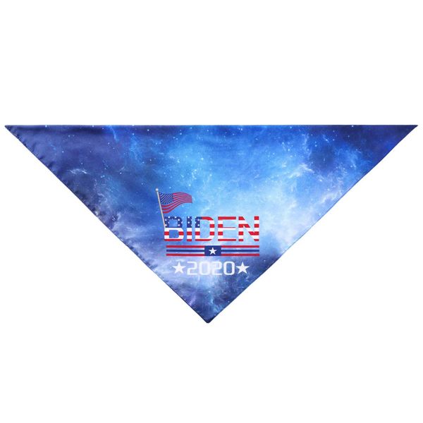 

biden 2020 собака bandana двухслойный нагрудный шарф для домашних животных щенок щенок щенок кошка маленькая средняя большая собака груминг, Black