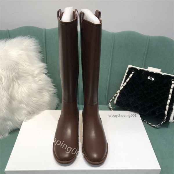 

The high quality Womens Martin Ankle Knee zipper Autumn Winter Boots Cow Leather Shoes Women boot Size 34-40