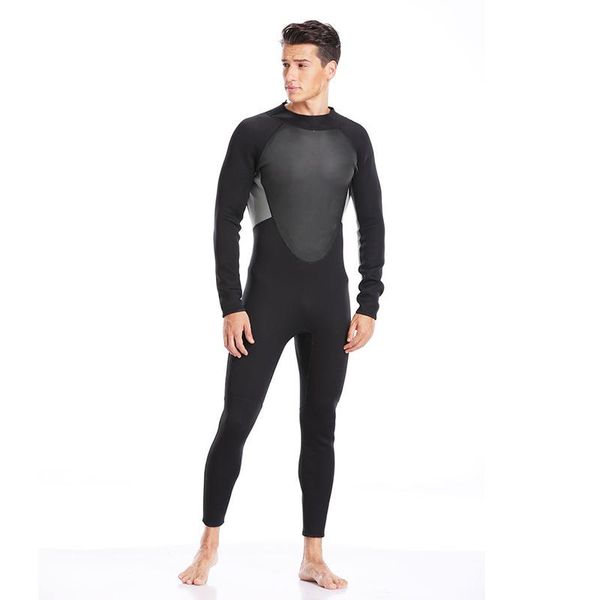 

swim wear 3mm neoprene diving suit full body stretchy swimming long sleeve wetsuit surfing snorkeling