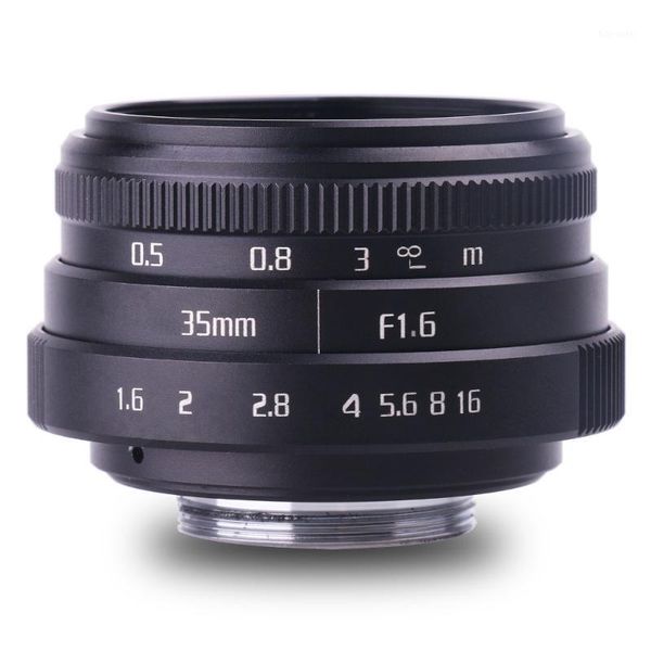 

new arrive fujian 35mm f1.6 c mount camera cctv lenses ii for n1 fujifilm fuji nex micro 4/3 eos b1