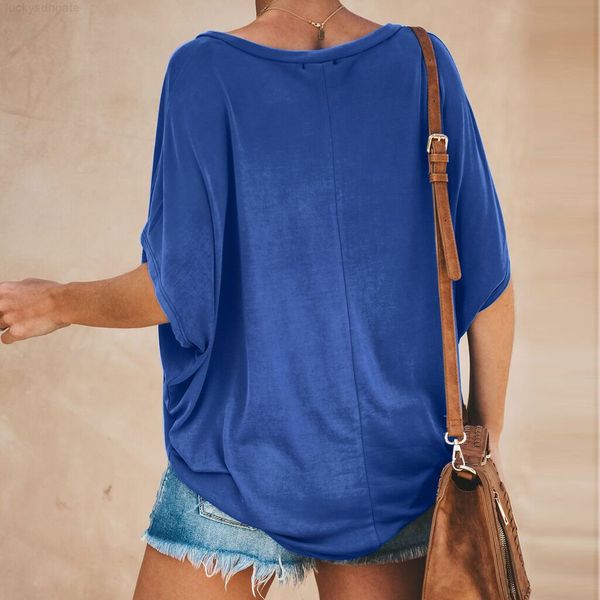 

short 2019 neck summer v women's loose tshirt sleeve tee lady casual tshirts c4844, White