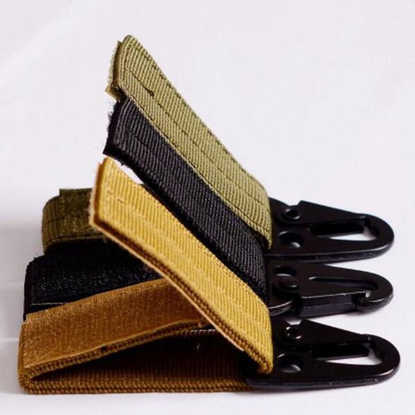 

4 colors new portable camping tactical carabiner nylon backpack hook hiking survival gear keychain clasp hiking acc jllihj