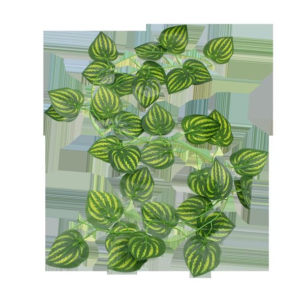 

230cm artificial creeper green leaf ivy vine for home garden flower decorations party flower rattan leaf grala jlliny