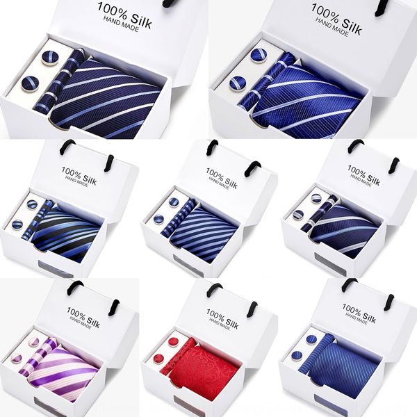 

4yr7 sitonjwly tie box linen+cotton 6.5cm classic men's custom necktie casual suit bowknots ties male cotton skinny slim ties plaid log, Black;blue