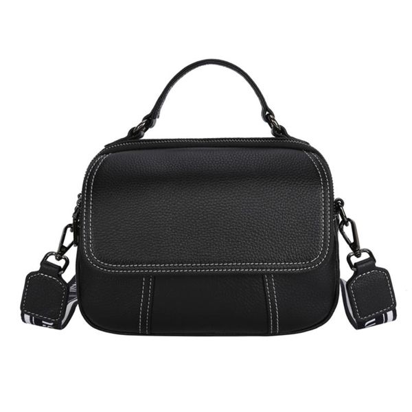 

classic all match soft leather solid female crossbody shoulder bags large capacity handbag for women 2020