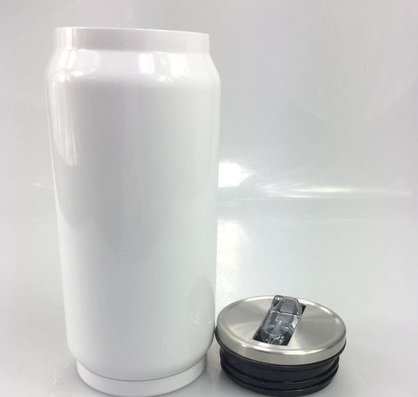 sublimation 12oz cola can water bottle double walled stainless steel tumbler insulated vacuum with lid b jllnke xmh_home
