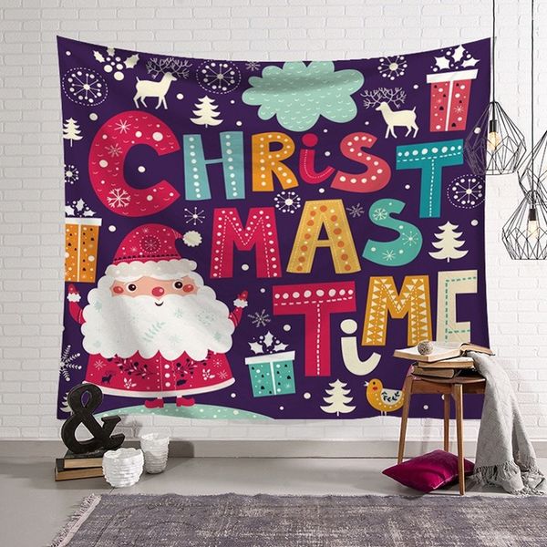 

christmas series hanging cloth christmas tree tapestry home holiday atmosphere decoration cloth