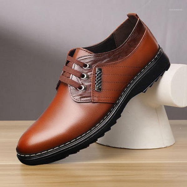 

dress shoes acebuy2 genuine leather men loafers men's driving casual flat1, Black