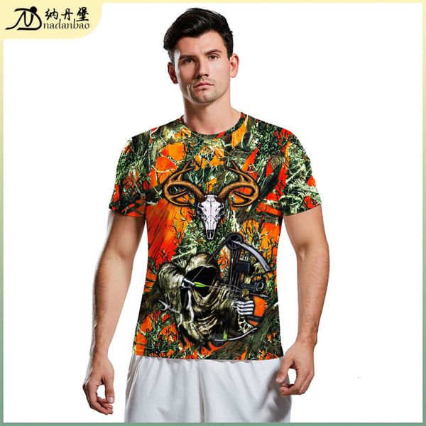 

nadanbao summer new fashion men's youth loose svels round neck t-shirt, Black