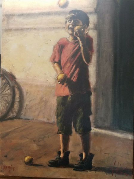 

artworks alegria ii home decor handpainted &hd print oil painting on canvas wall art canvas pictures 210104