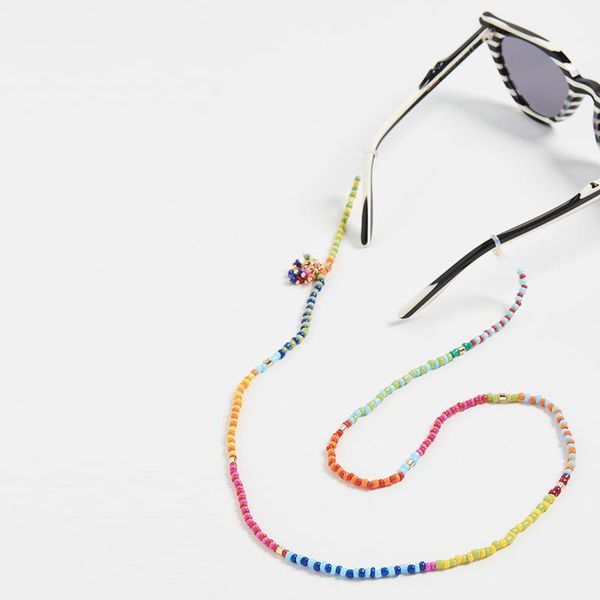 

2020 fashion bohemian colorful handmade rice beads glasses chain ethnic women chic straps sunglasses holder accessories h jlljyj