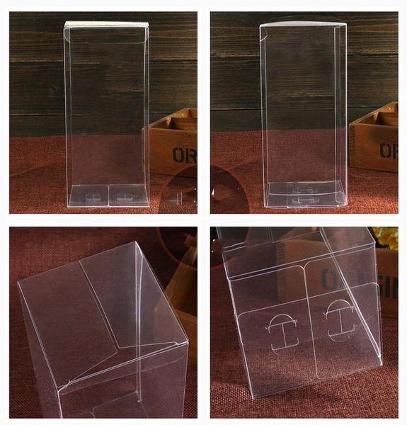 

10pcs 66h cm clear pvc plastic cosmetics and cute doll display packaging box bubble gum candy cake packaging box bbyqlm