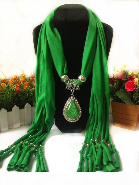 

fashion pendant scarf multifunctional shawl water drop tears pendant charm scarves women plain pashmina wraps, Blue;gray